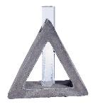 Click here for more information about Frank Lloyd Wright Triangle Concrete Bud Vase